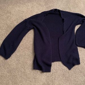 Balloon sleeve cardigan
